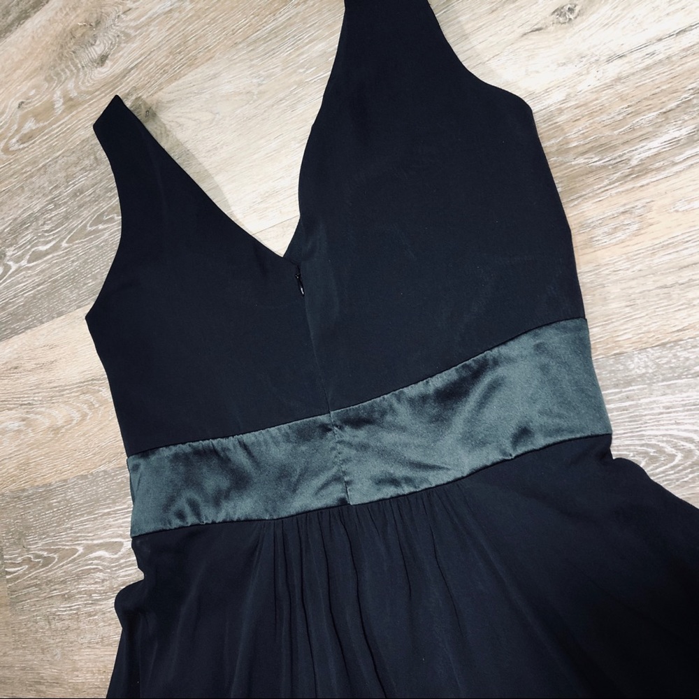 Ann Taylor Black Sheer Dress Women’s Size 8